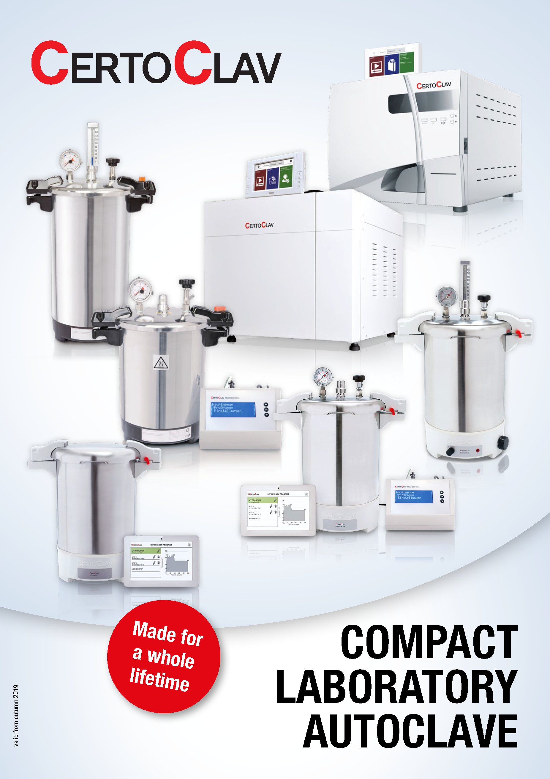 Certoclav Multicontrol Programmable Portable Autoclave